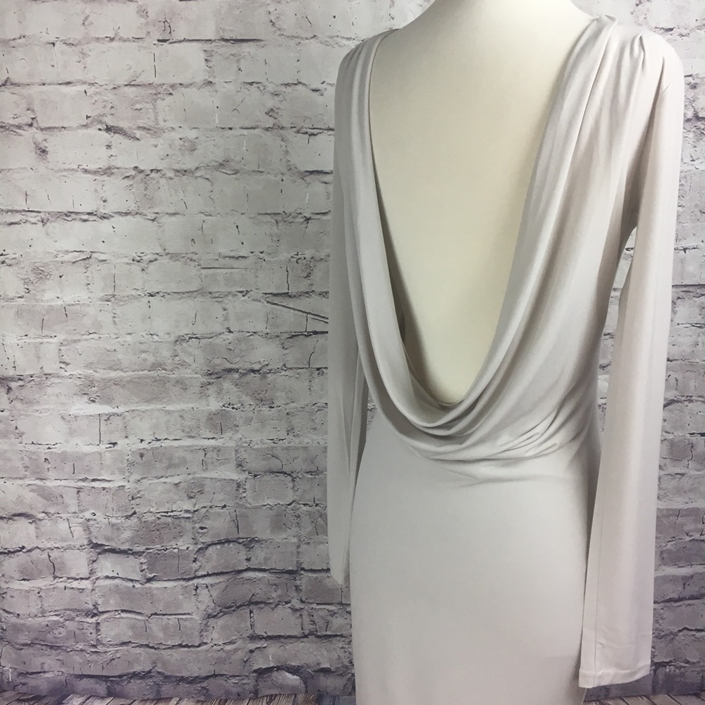 Sexy VS Gray Backless Dress - Picture 5 of 8